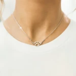 Srebrny Naszyjnik z Małą Łapką 925